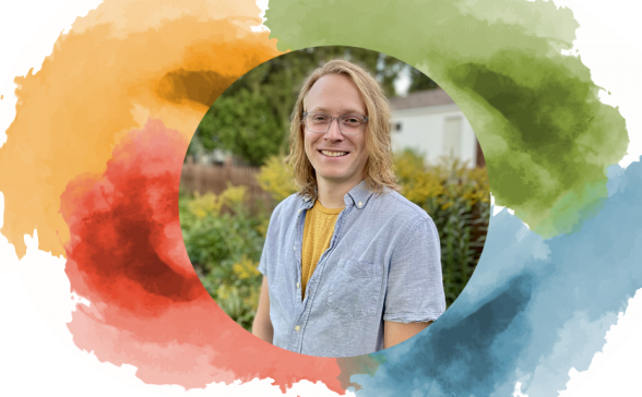 photo of Kyle over SPNN color palate