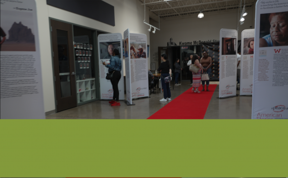 a photo of SPNN's gallery space